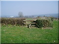 Stile on footpath to Chard Junction in TA20 2NX