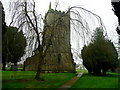 Tower of St. John the Baptist's church, Heather in LE67 2HL