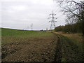 Bridleway and Power Lines in HU20 3XH