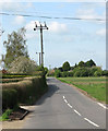 View west along Gosmoor Lane in PE14 0EA