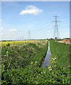 Drain through Bluick Fen in PE14 8PT