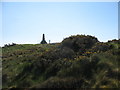 Monument on the summit of Mynydd y Garn in Cylch-y-Garn Community