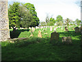 St Mary's church - churchyard in PE32 2EP