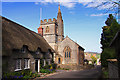 Parish Church of St Osmund and Tess Cottage, Evershot in Evershot