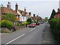 Looking NE along The Street, Great Chart in TN23 3DB