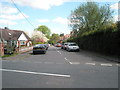 Looking along St Mary's Road from Station Road in GU33 7SA