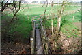 Footbridge across an unnamed stream, Woodland Farm in TN12 7AT