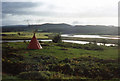 Red Tipi Overlooking the Urr Water in DG7 1PG