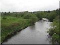 Looking up the River Almond at Kirkliston in EH29 9DP