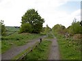 A footpath crosses the former railway line now part of the Trans Pennine Trail in S36 9QY