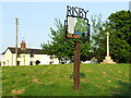 Village Sign And War Memorial in IP28 6QH