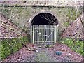 Disused tunnel at Ton-y-pistyll, Newbridge, Caerphilly in NP11 4HS