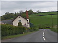Turning to Butterleigh coming up, on the A396 to Tiverton at Burn in EX5 4BR