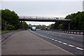 Footbridge over the A34 near Sunningwell in OX14 1YJ