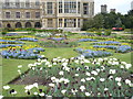 Parterre gardens at Audley End in CB11 4JG