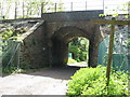 Railway bridge over footpath east of Barns Green in RH13 0NN