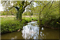 L bend in Wallington River in PO17 6DL