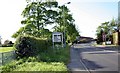 Looking north up the old great north road in Barnby Moor