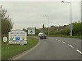 Entering Barnstaple on the A39. in EX32 8EU