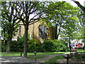 Gardens and rear of Sheerness Parish Church in ME12 1NL