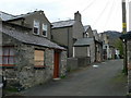 Back of Bron Hendre houses, Trefor in LL54 5LU