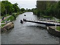 Swing bridge on the Exeter Canal in EX2 8QW