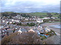 Looking Down on Criccieth in LL52 0DN