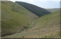 Cwm y Fuwch viewed from an elevated position on its north slope in Ogmore Valley Community