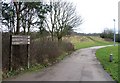 Path in Birchwood Forest Park in WA3 6TU