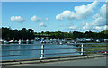 River Hamble from the M27 in SO31 8LL