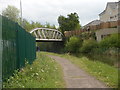 Disused Rail Bridge over Dewsbury Canal Arm in WF12 8LN