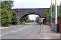 Railway bridge over Ruislip Road East, Hanwell, W7 in W13 0AL