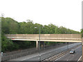 Footbridge over the A2 at Eltham in SE9 2RE