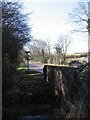 bridge over stream, Desford Lane in LE6 0PG