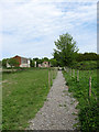 Footpath to London Road in BN6 9BN
