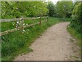 Path at Toton to the Railway sidings and Long Eaton in NG9 6JT