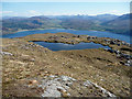 Lochan on the east ridge of Ben Aslak in IV42 8NH