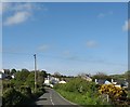 The roadside hamlet of Penrhyd Lastra in Amlwch Community