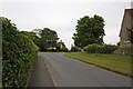 Road past St John & St Giles, Great Easton, Essex in Great Easton (Uttlesford)