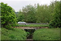 A26, Woodgate Way, Tonbridge's easterly by-pass crosses a stream in TN11 0FL