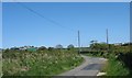 The Rhosybol backroad near Rhos-dafarn farm in LL68 9TU