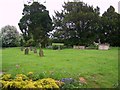 Churchyard, St Mary's Church, Broughton Gifford in SN12 8NA