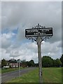Boughton Aluph and Eastwell Village Sign in TN25 4JB