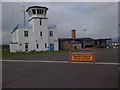 Tower and Passenger Terminal at Carlisle Airport in Oldwall