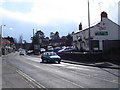 Street Scene on the A435 at Studley Village in B80 7NW