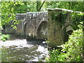 Bridge across the Fowey river at Lanhydrock in PL30 4AH