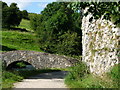 Footbridge over The River Bradford, Youlgrave in DE45 1UY