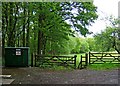 Public footpath into Wyre Forest from end of St. John's Lane in DY12 2TZ