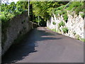 Road next to the church, Pilton in BA4 4BN