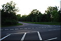 Philpots Lane, Rings Hill junction in TN11 8LX